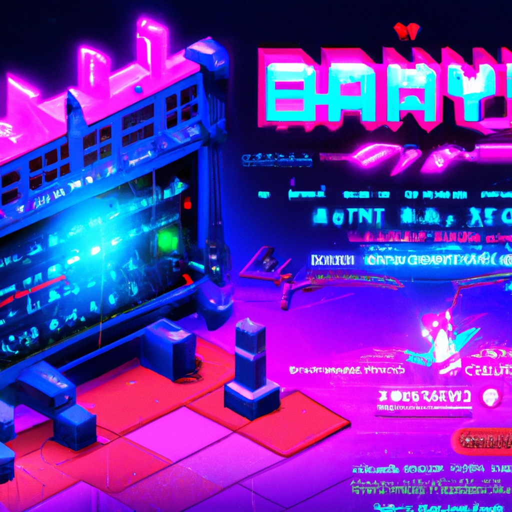 ArcadePulse showcase: multiplayer arena UI and level editor